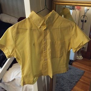American Apparel crop shirt/top