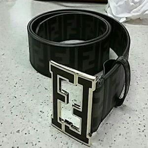 FENDI Leather Belt