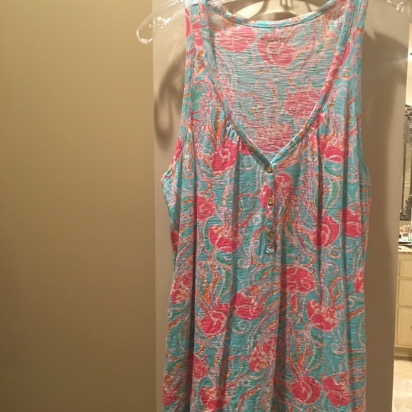 Large Lilly Pulitzer tank