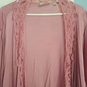 Beautiful  Mauve light weight cardigan