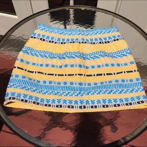 ZARA textured miniskirt