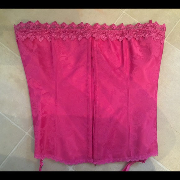 NWOT - Pink "Fredrick's of Hollywood" corset