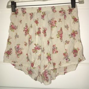 Floral patterned Brandy Melville shorts