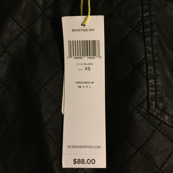 BCBG Generation leather skirt - Picture 2 of 3