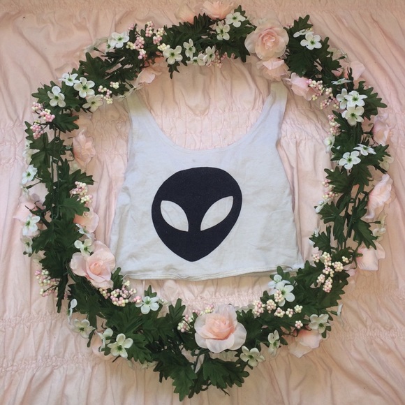 UNIF Tops - Alien babe tank🕸