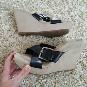 Jessica Simpson wedge sandals size 7.5