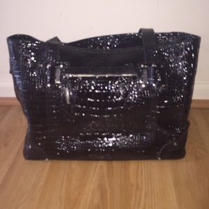 Jessica Simpson Crocodile skin purse