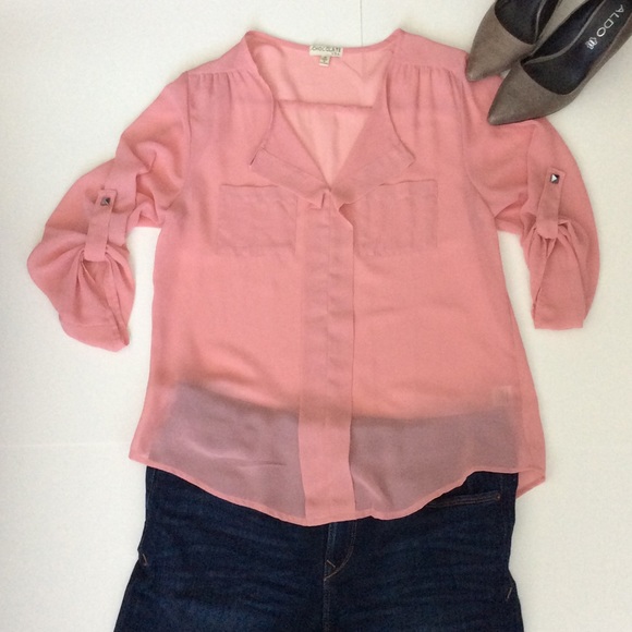 🎀 Rose Pink Blouse 🎀