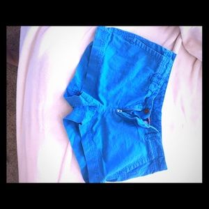 Blue north face shorts