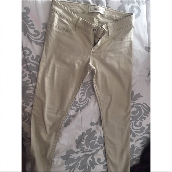 Hollister Khaki Skinny Jeans