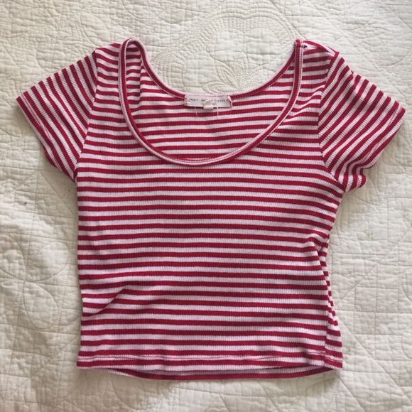 Stripe crop top