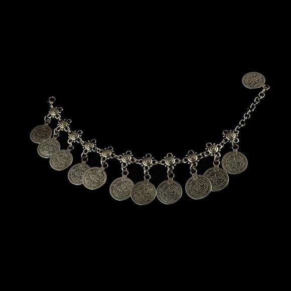 H.P.π πCoin Ankle Bracelet - Picture 4 of 5