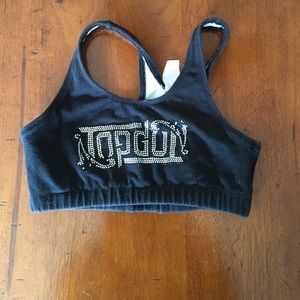 Top Gun sports bra