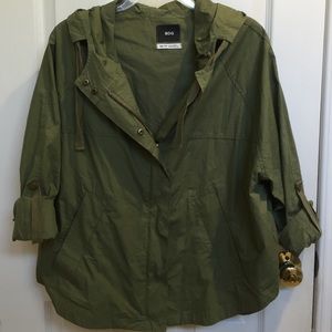 BDG army green oversized jacket!
