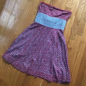 free People strapless sundress size 8.