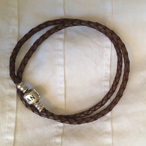 Pandora leather bracelet