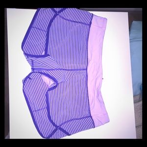Lulu lemon running shorts. Size 8