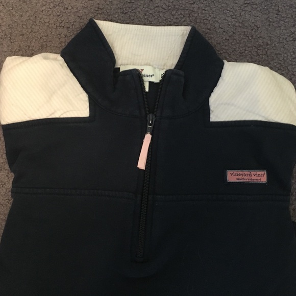 Womens Vv shep shirt navy pink and white stripes