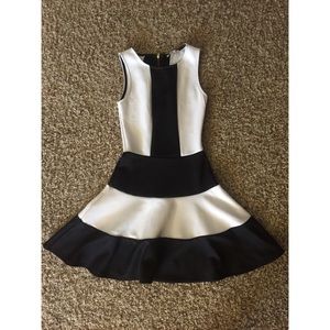 Black and White Dress