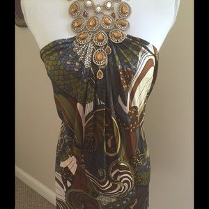 ✨SALE✨ SKY Brand Silk Halter Dress