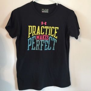 Girls Under Armor Tee