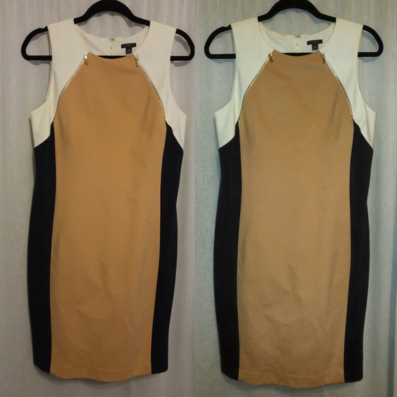 Ann Taylor Color block dress