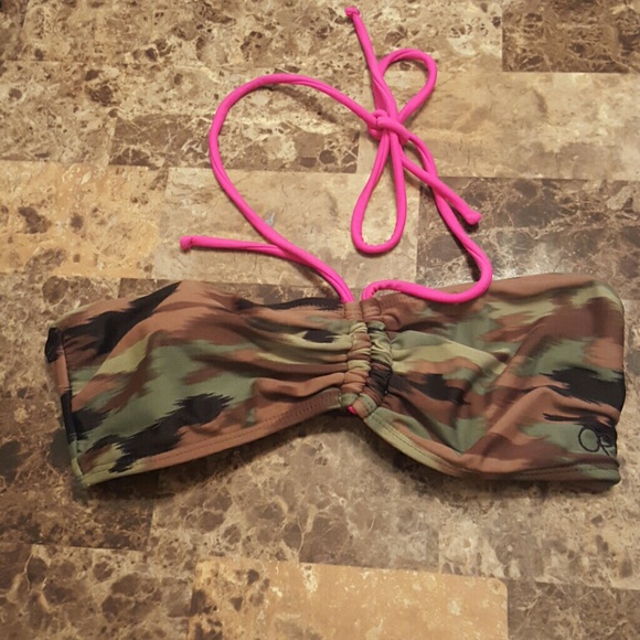 Camo Bikini Top
