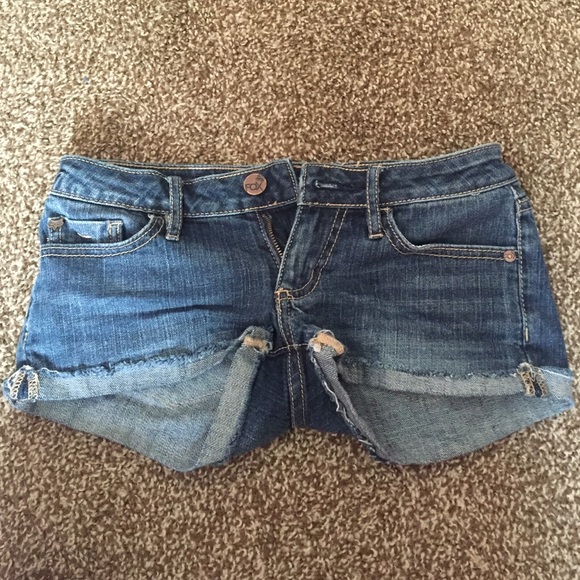 Size 00 fox jean shorts