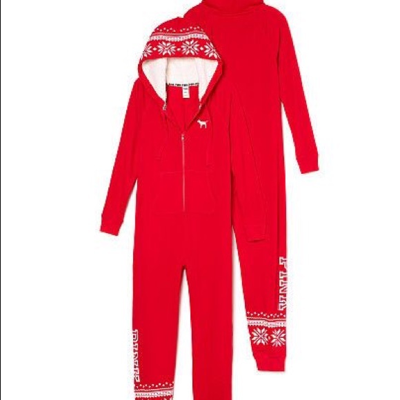 PINK Sherpa Onesie