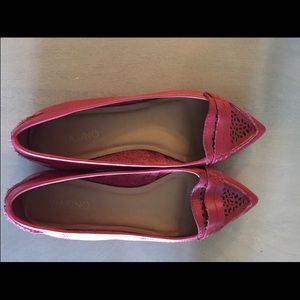 Via Uno pink/red flats