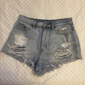 Urban Outfitters Ripped Jean Shorts