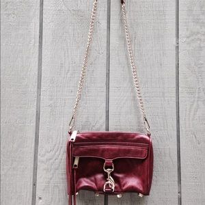 Rebecca Minkoff Burgandy Mini MAC