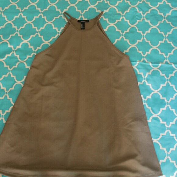 Olive green forever 21 dress