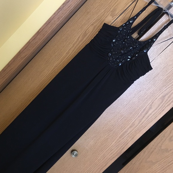 Black formal dress