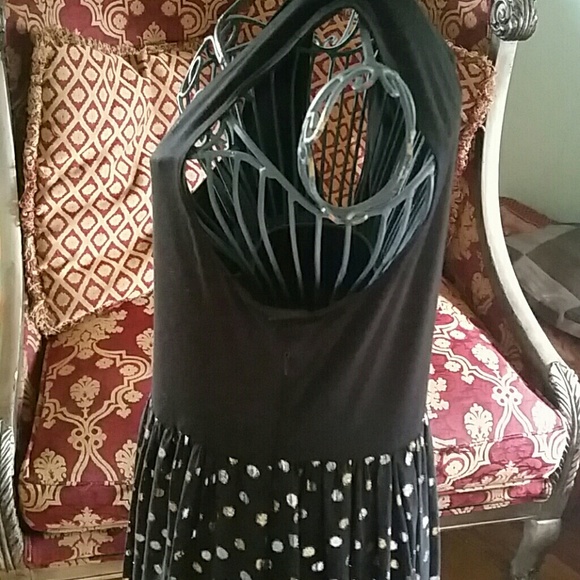 DKNY polka dot tank fit and flare dress size 14. - Picture 4 of 4