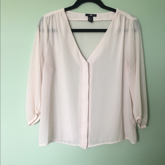 H&M White Blouse