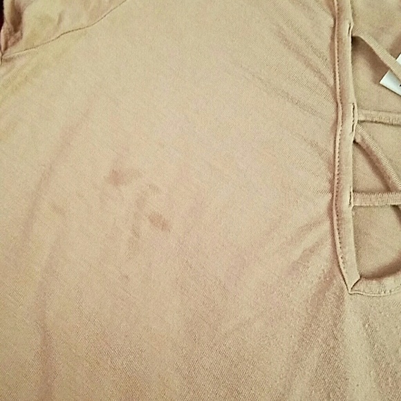 Tan crop top - Picture 2 of 3