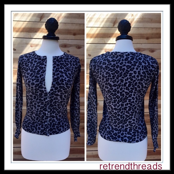 Cheetah print cardigan - Picture 2 of 3