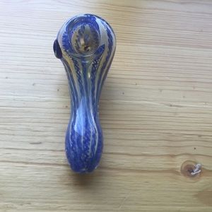 Blue glass mini