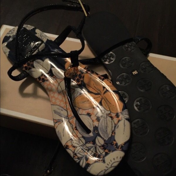 Tory Burch Emmy Sandals (floral)