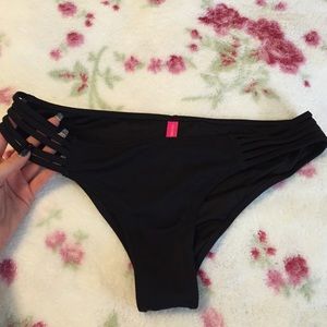 Victoria Secret black bikini bottoms