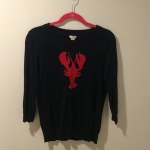 Lobster ¾ Sleeve Sweater