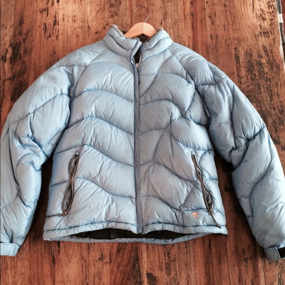 Women's Mountain hardwear fleece lined puffer