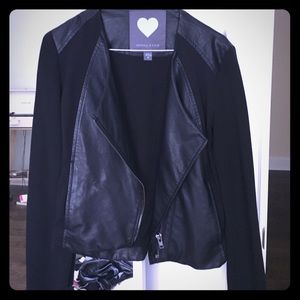 Kylie and Kendall leather jacket