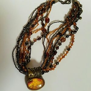 Multistrand necklace