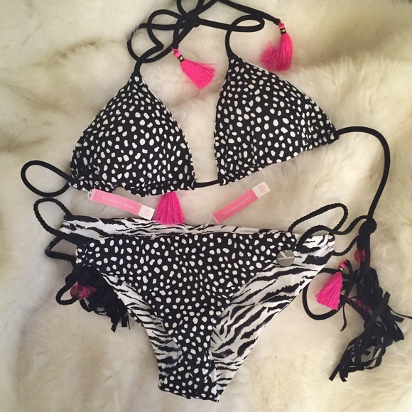NWT Reversible VS bikini SET