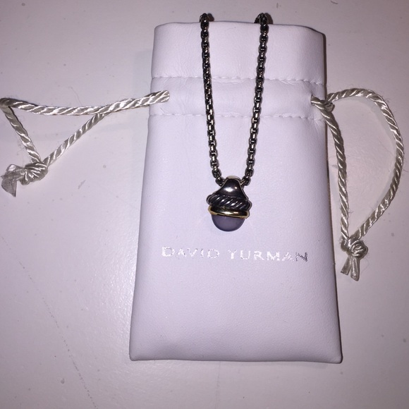 David Yurman Jewelry - David Yurman Acorn Amethyst Necklace