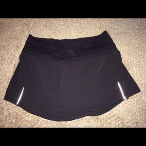 Lulu lemon skirt with built in shorts