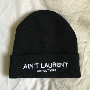 Black beanie