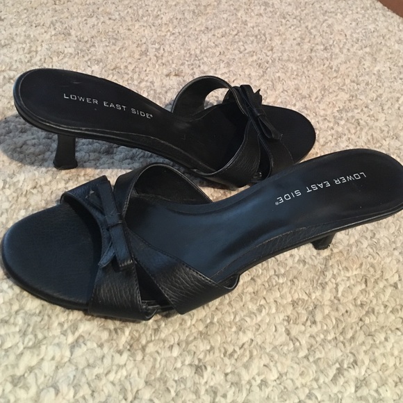 Cute Black slip-ons!  Size 11